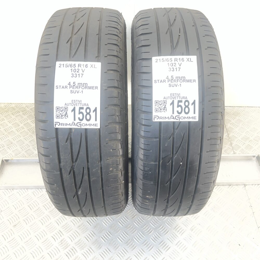 Gomme Usate 215 65 R16 XL 102V Star Performer SUV-1 Estive