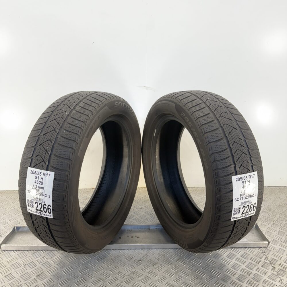 Gomme Usate 205 55 R17 91H Pirelli Sottozero 3 Invernali - immagine 6