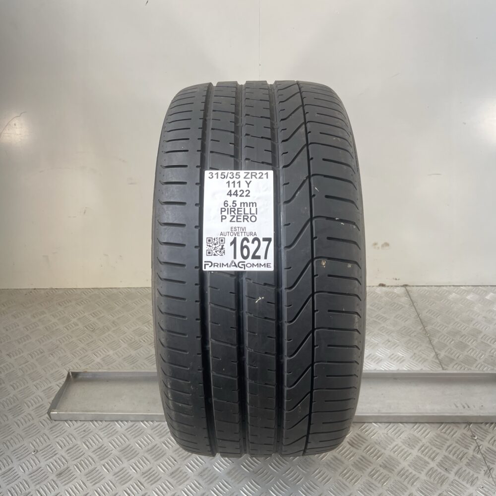 Gomma Usata 315 35 ZR21 111Y Pirelli P Zero 93% Estiva