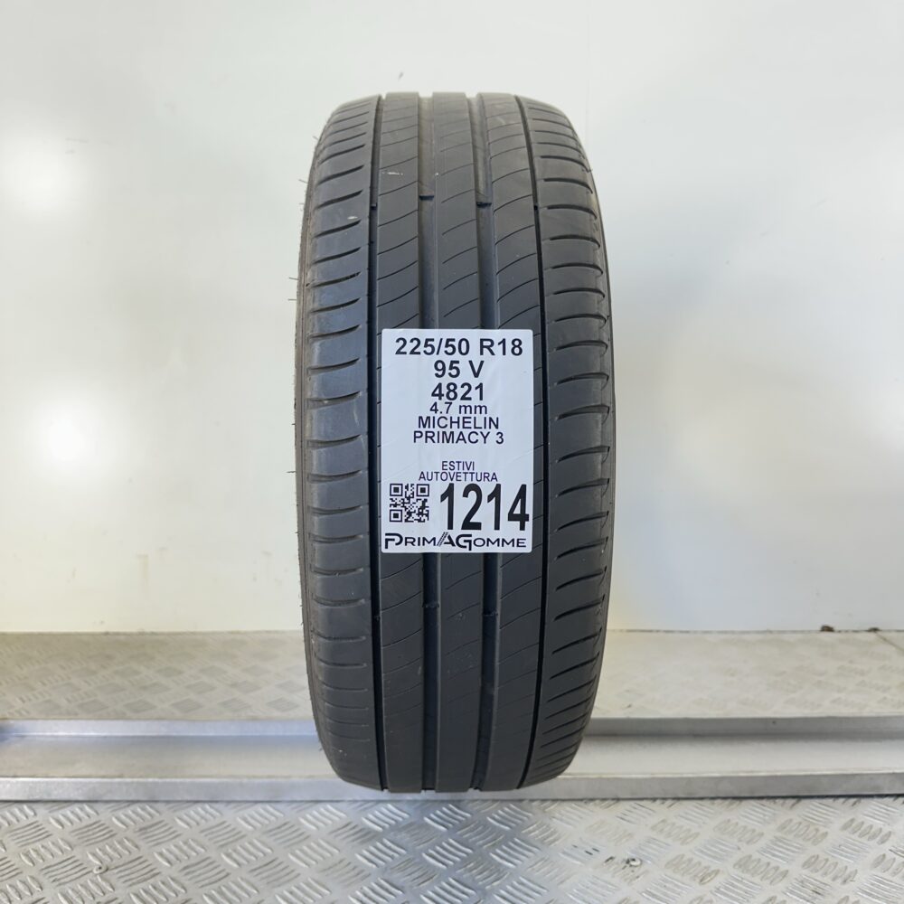 Pneumatico Usato 225 50 R18 95V Michelin Primacy 3 Estivo