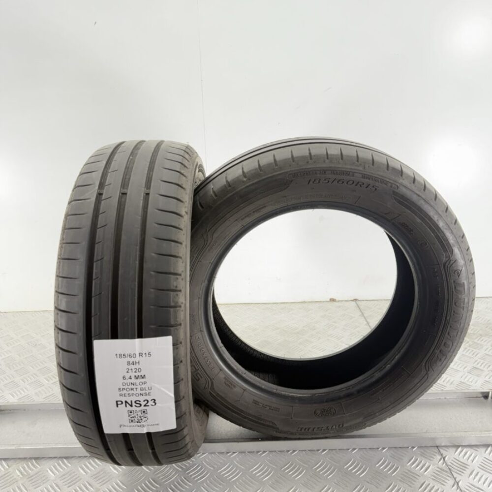 Gomme Usate 185 60 R15 84H Dunlop Sport Blu Response 6.4mm Estive - immagine 4