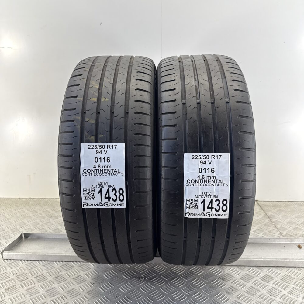 Gomme Usate 225 50 R17 94V Continental ContiEcoContact 5 Estive