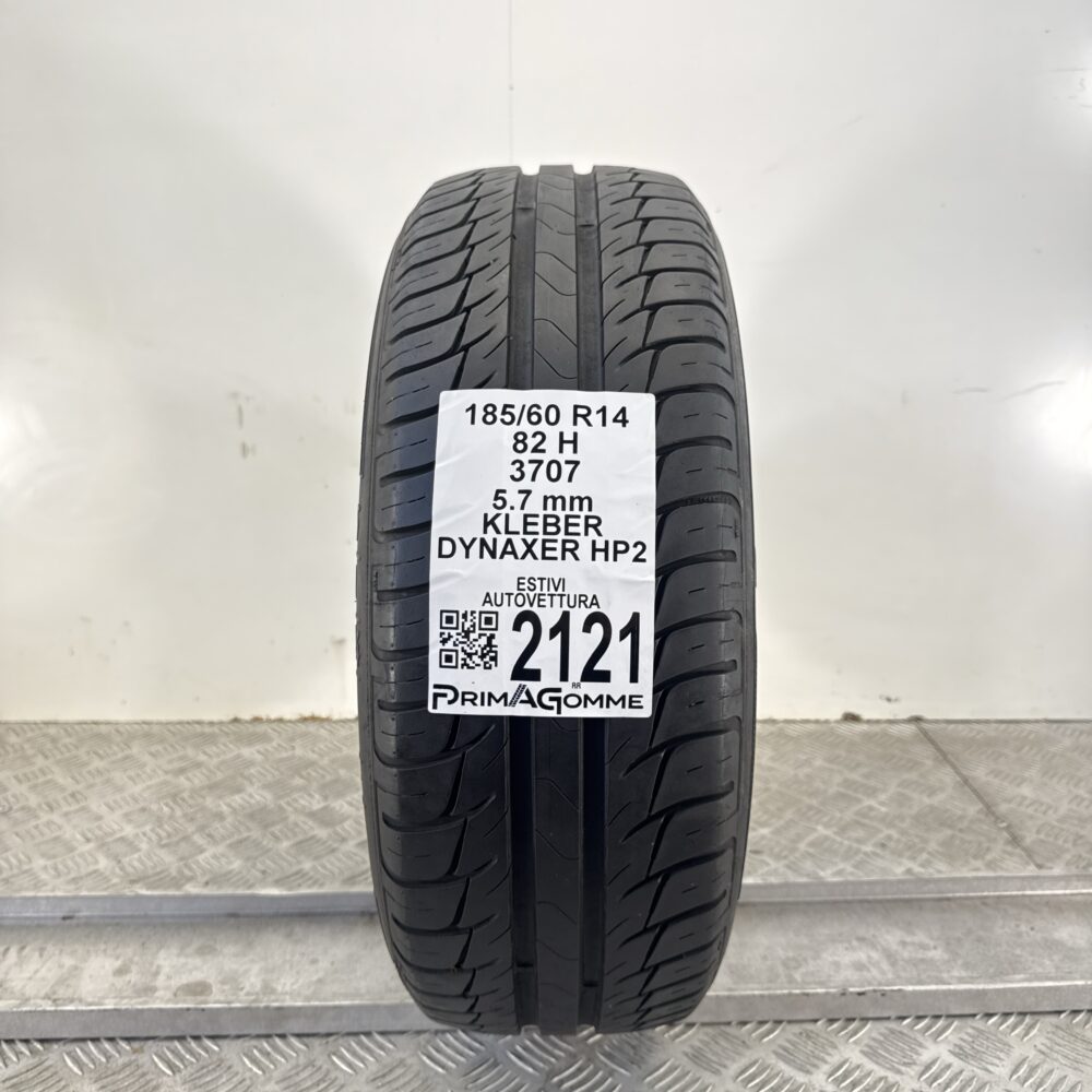 Pneumatico Usato 185 60 R14 82H Kleber Dynaxer HP2 81% Estivo
