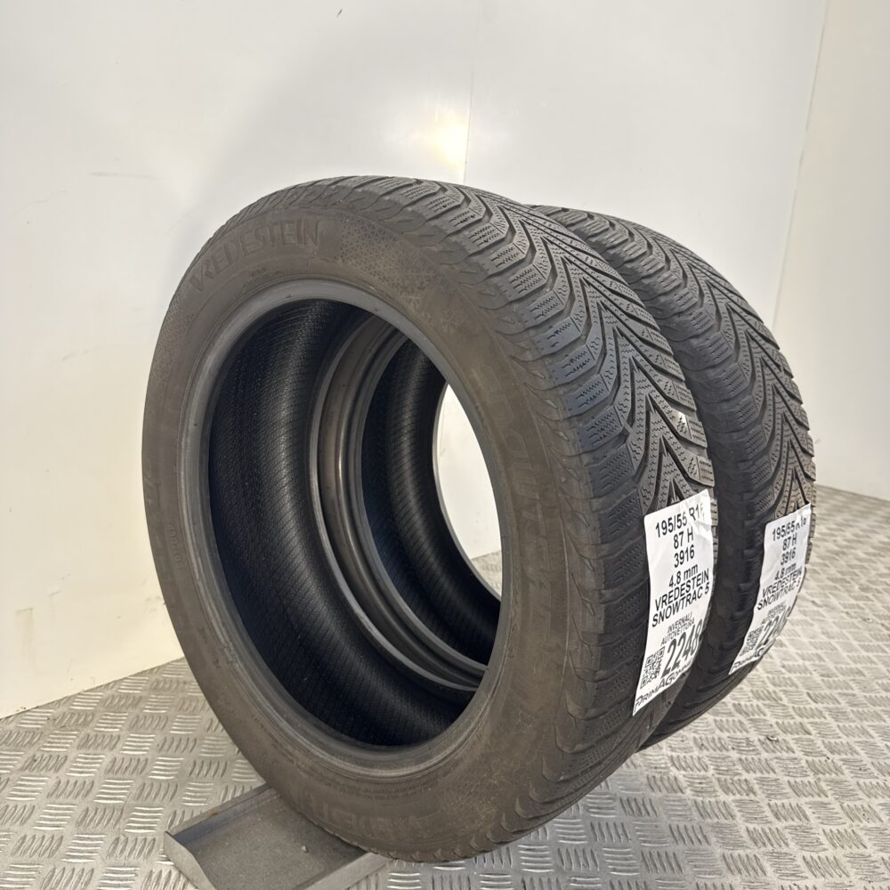 Gomme Usate 195 55 R16 87H Vredestein Snowtrac 5 Invernali - immagine 5