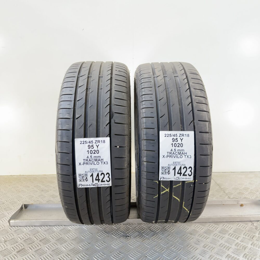 Pneumatici Usati 225 45 ZR18 95Y Tracmah X-Privilo TX3 Estive