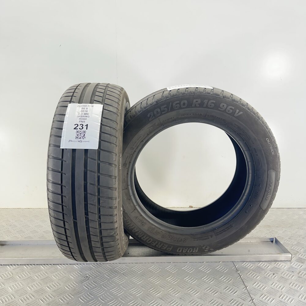 Pneumatici Usati 205 60 R16 96V Sebring Road 76% Estive - immagine 4