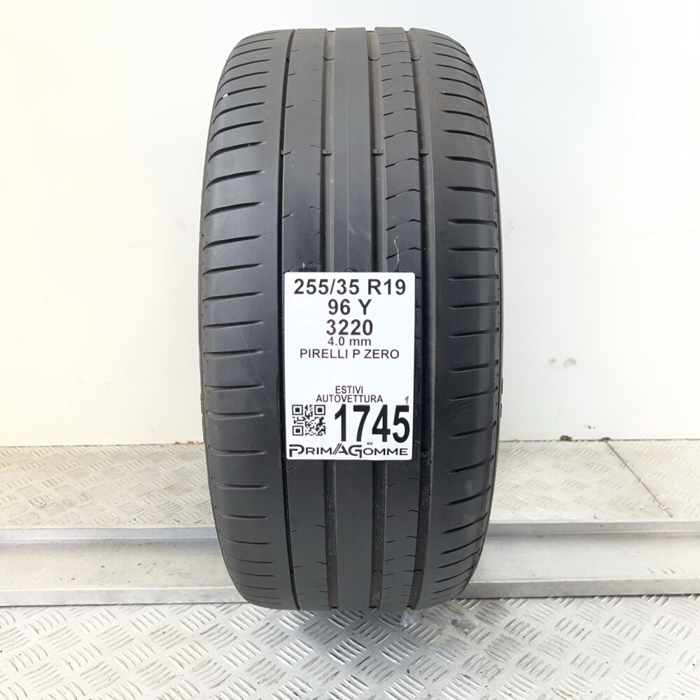 Pneumatico Usato 255 35 R19 96Y Pirelli P Zero Estivo