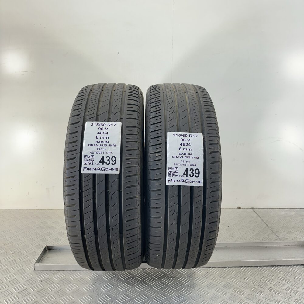 Pneumatici Usati 215 60 R17 96V Barum Bravuris 5HM 86% Estive