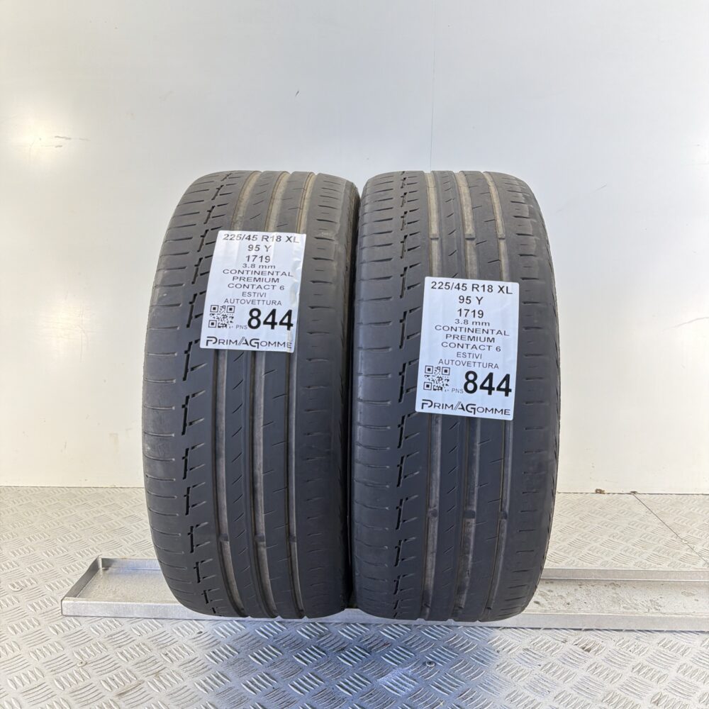 Pneumatici Usati 225 45 R18 XL 95Y Continental Premium Contact 6 Estive