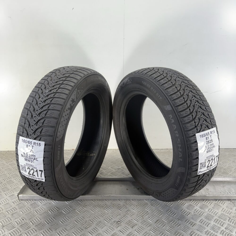Gomme Usate 165 65 R15 81T Marshal MW31 86% Invernali - immagine 6