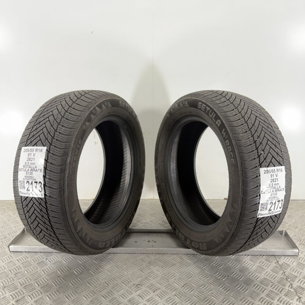 Gomme Usate 205 55 R16 91V Rotalla Setula W Race S130 93% Invernali - immagine 6