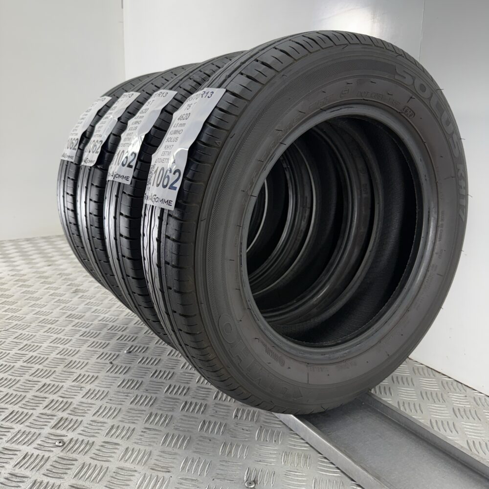 Gomme Usate 155 70 R13 75T Kumho Solus KH17 Estive - immagine 10