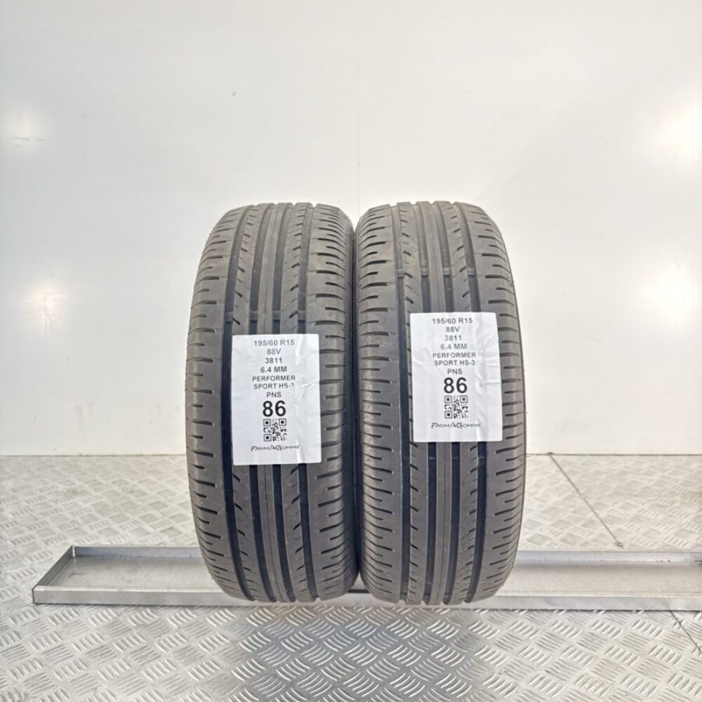 Pneumatici Usati 195 60 R15 88V Performer Sport HS-3 91% Estive