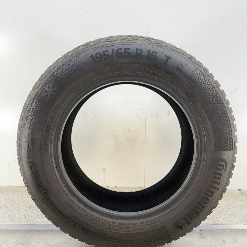Gomme Usate 195 65 R15 91T Continental Winter Contact TS870 100% Invernali - immagine 12