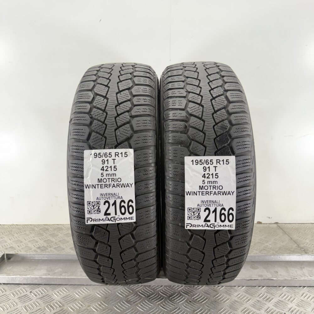 Gomme Usate 195 65 R15 91T Motrio Winterfarway 71% Invernali