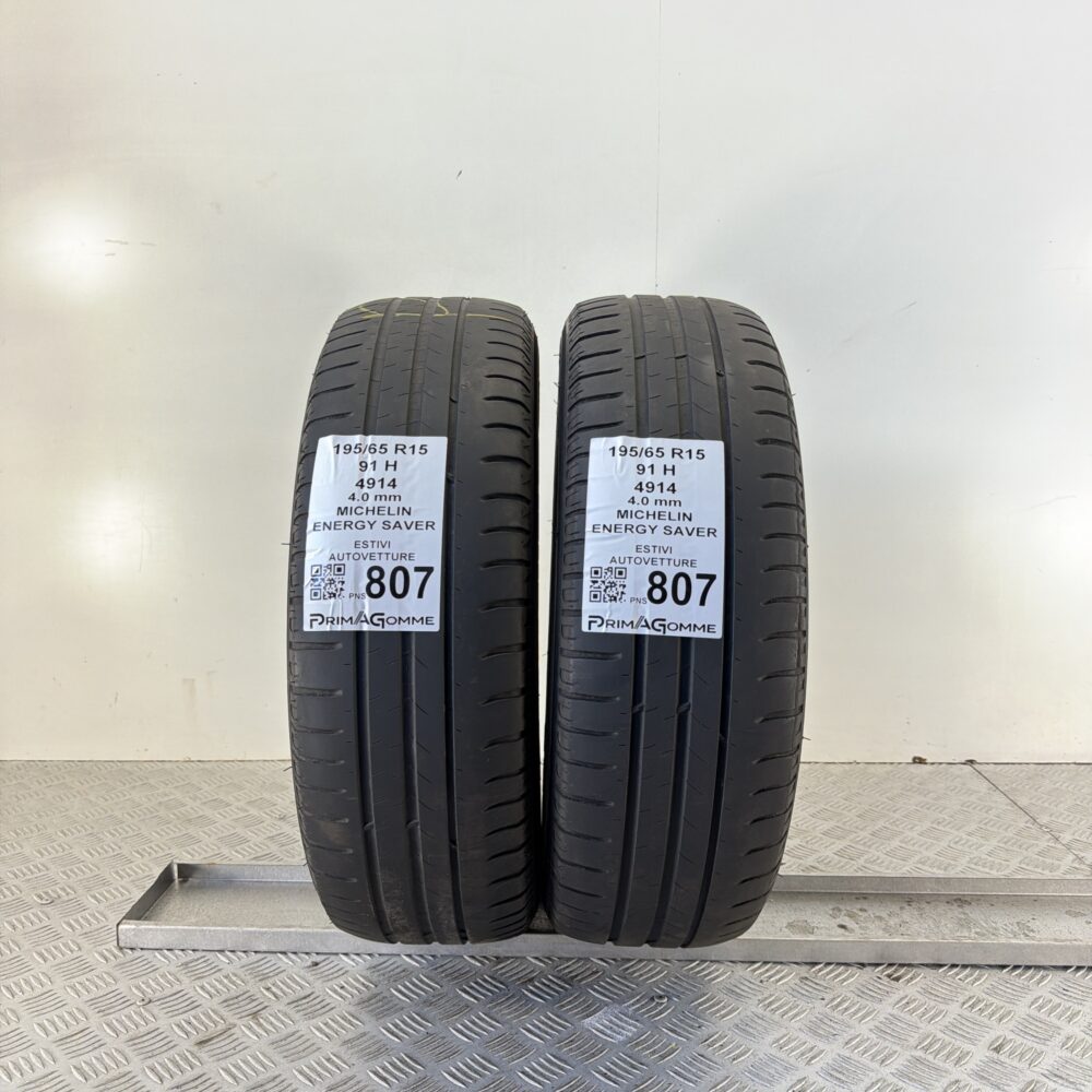 Pneumatici Usati 195 65 R15 91H Michelin Energy Saver Estive