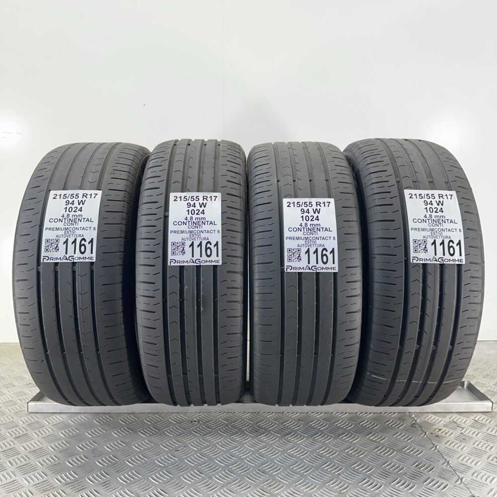 Pneumatici Usati 215 55 R17 94W Continental Conti PremiumContact 5 Estive