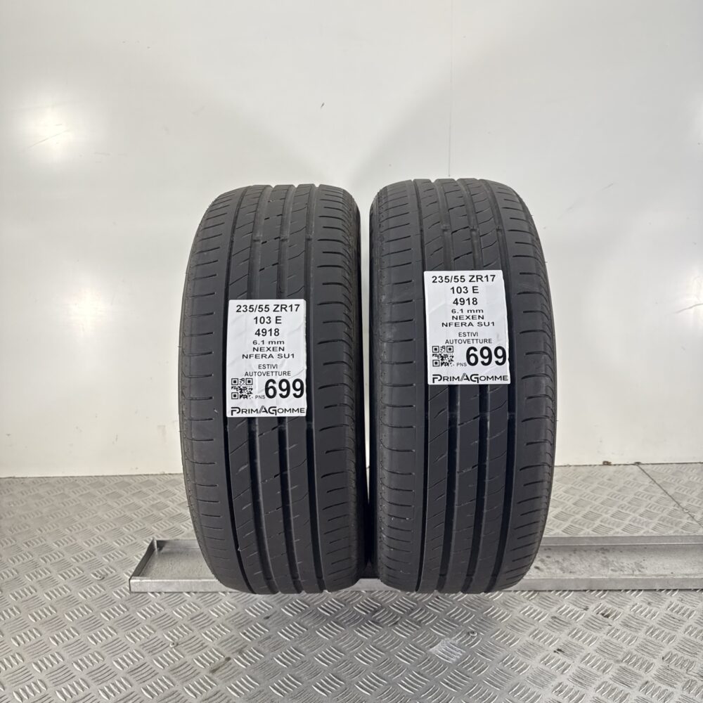Pneumatici Usati 235 55 ZR17 103E Nexen Nfera SU1 87% Estive
