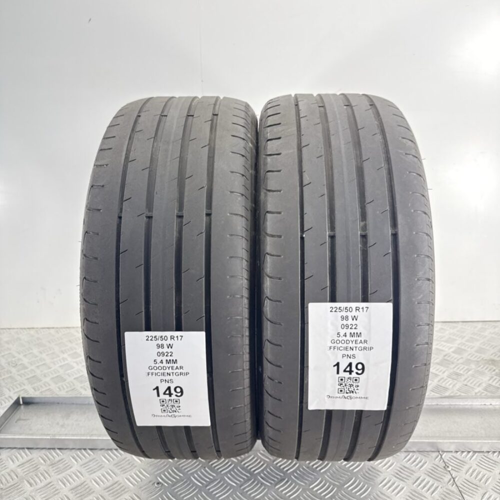 Gomme Usate 225 50 R17 98W Goodyear EfficientGrip 5.4mm Estive
