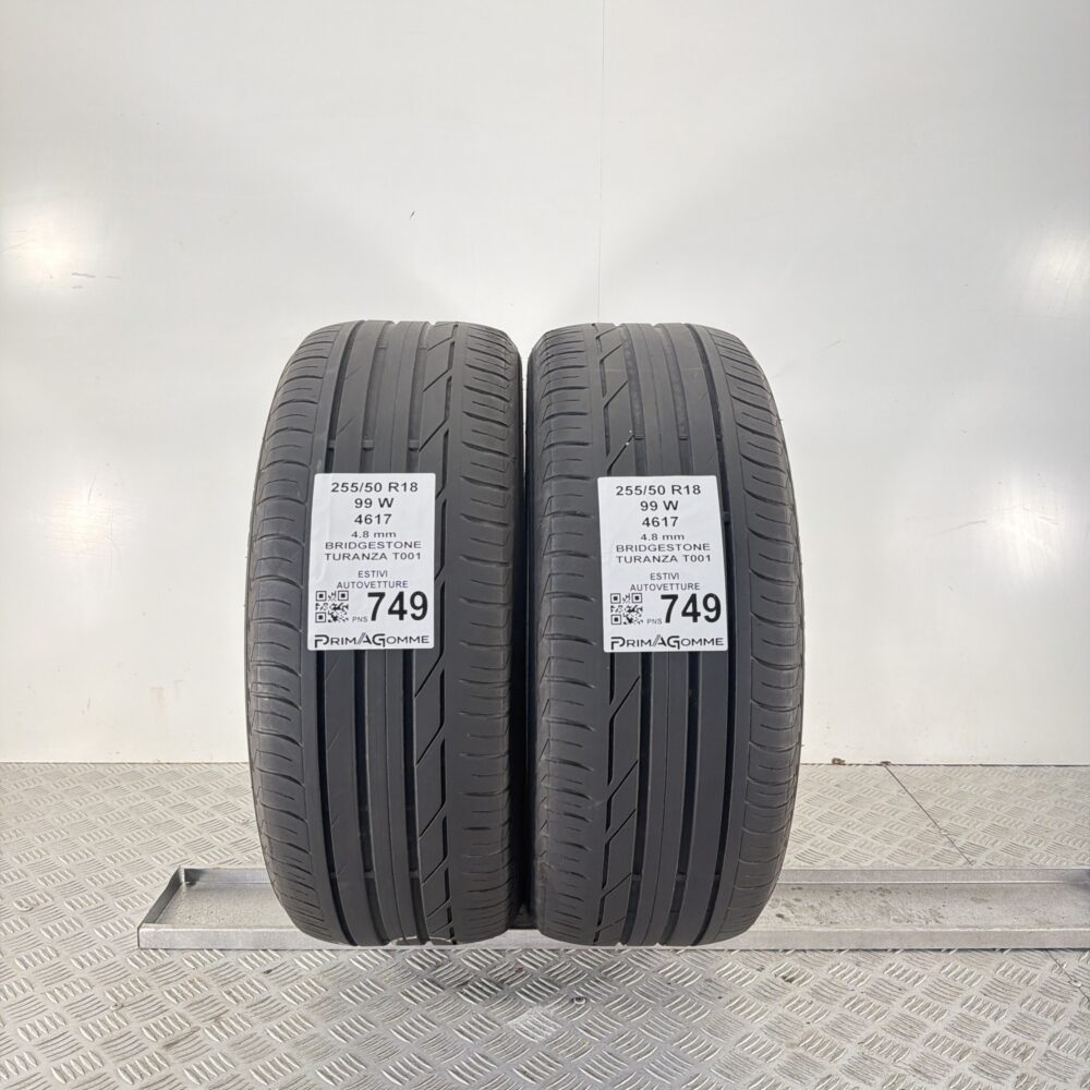 Pneumatici Usati 225 50 R18 99W Bridgestone Turanza T001 Estive