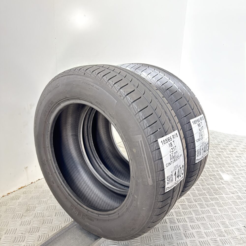 Gomme Usate 185 65 R15 88T Pirelli Cinturato P1 74% Estive - immagine 4