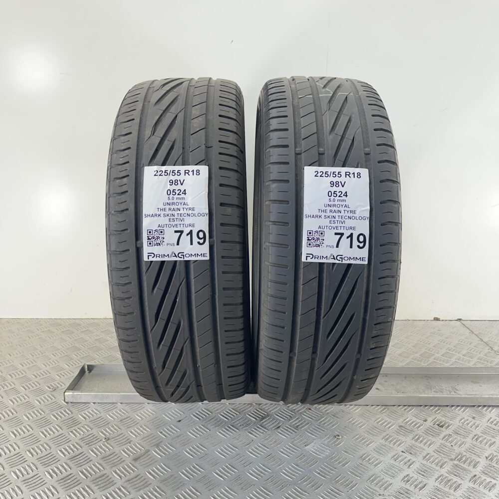 Pneumatici Usati 225 55 R18 98V Uniroyal 71% Estive
