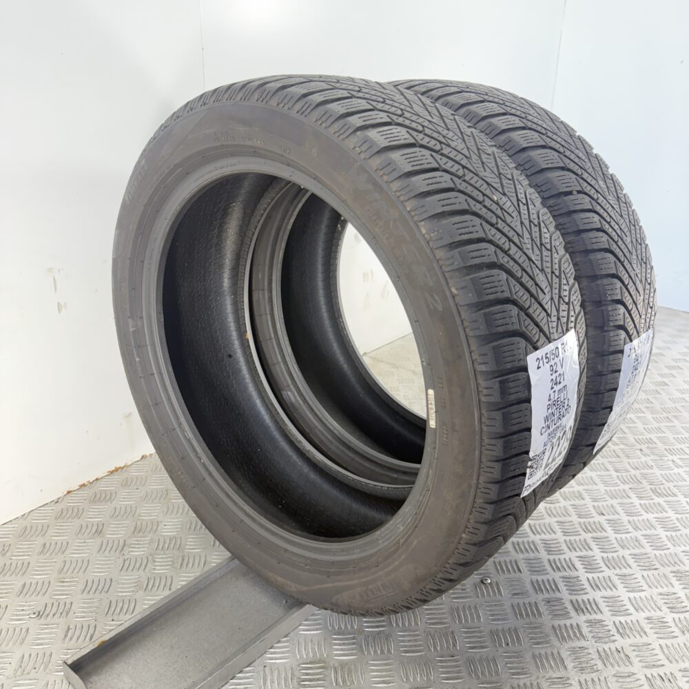 Gomme Usate 215 50 R18 92V Pirelli Winter 2 Cinturato Invernali - immagine 4
