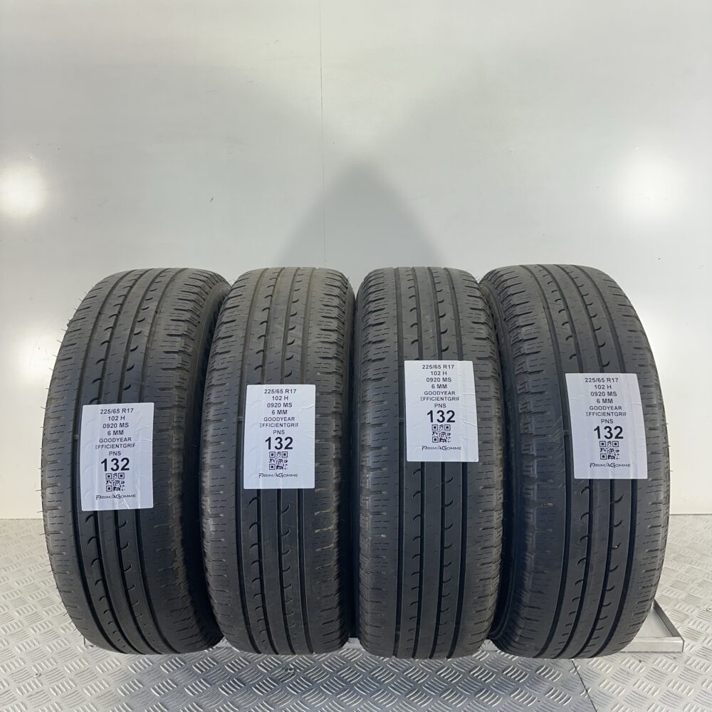 Pneumatici Usati 225 65 R17 102H Goodyear EfficientGrip 86% Estive