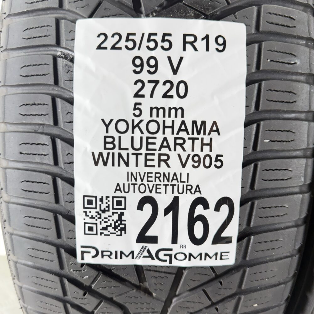 Gomme Usate 225 55 R19 99V Yokohama BluEarth Winter V905 71% Invernali - immagine 3