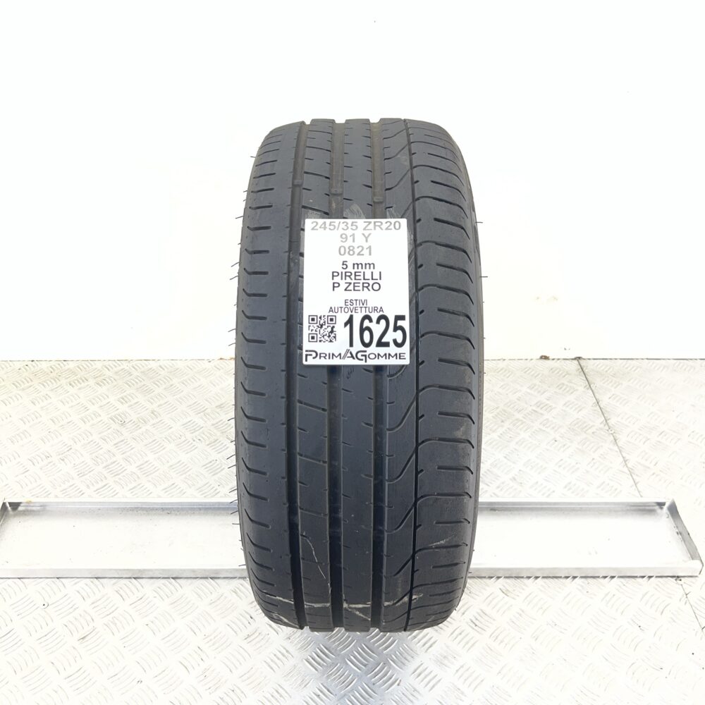 Gomma Usata 245 35 ZR20 91Y Pirelli P Zero 71% Estiva