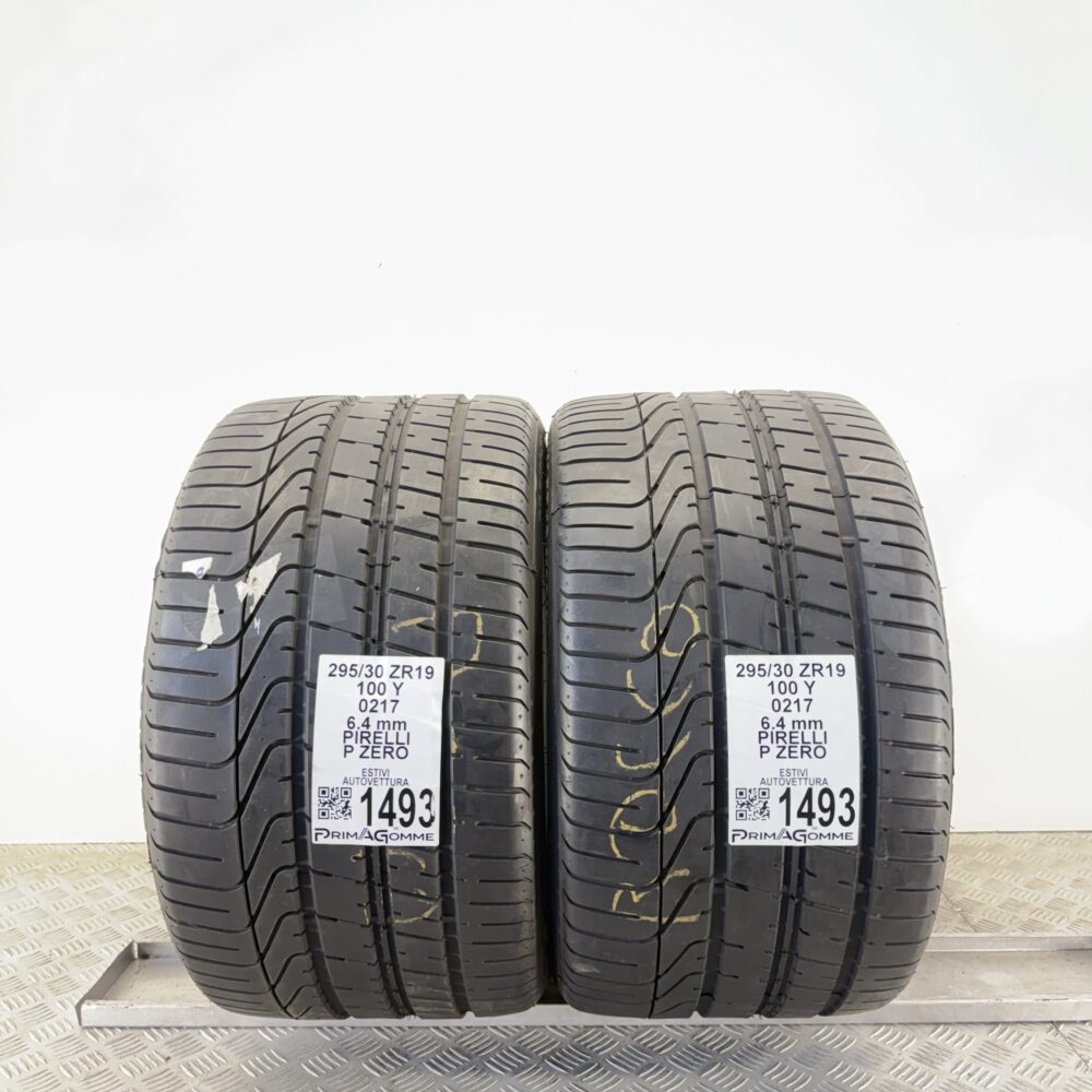 Pneumatici Usati 295 30 ZR19 100Y Pirelli P Zero 91% Estive