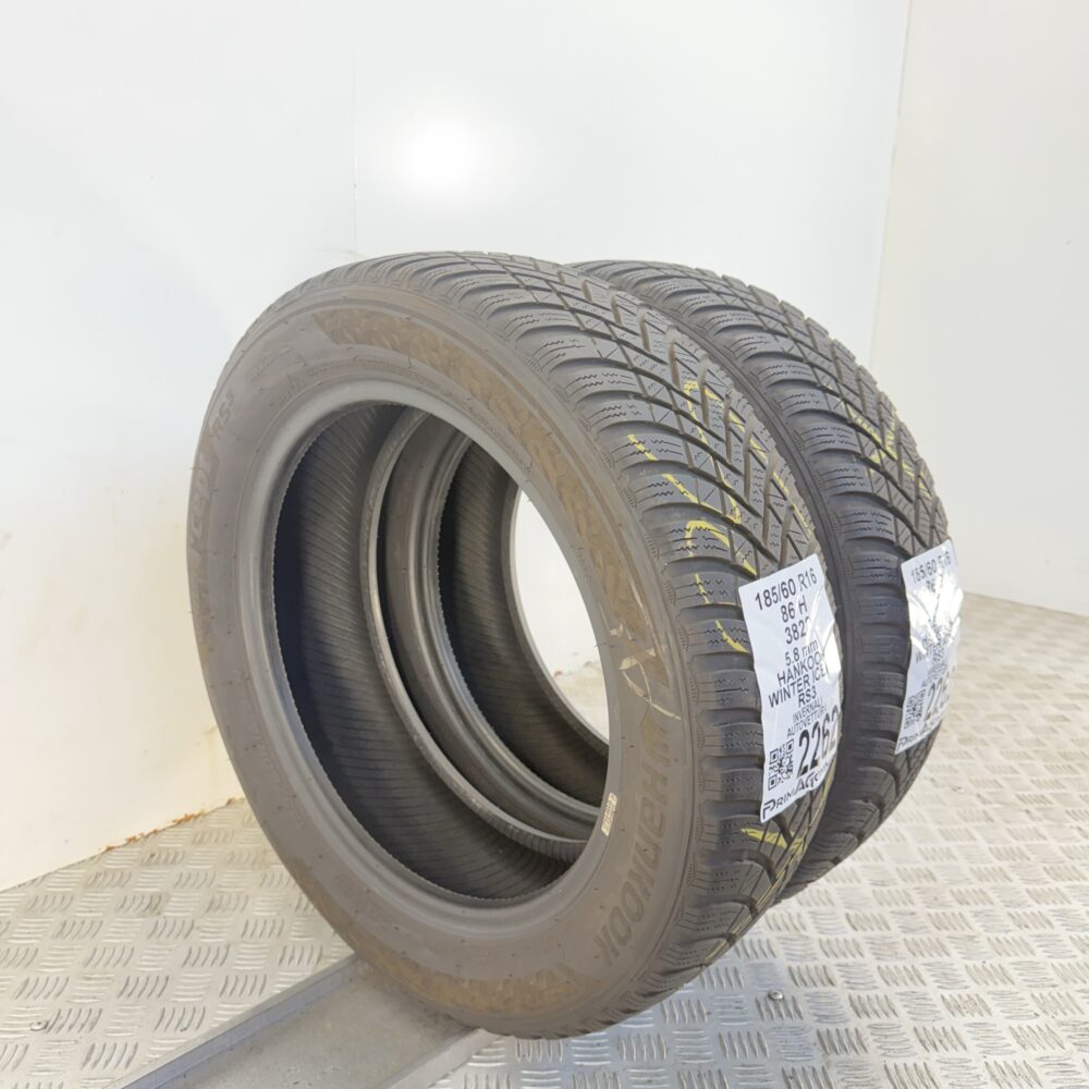 Gomme Usate 185 60 R16 86H Hankook Winter Icept RS3 83% Invernali - immagine 5