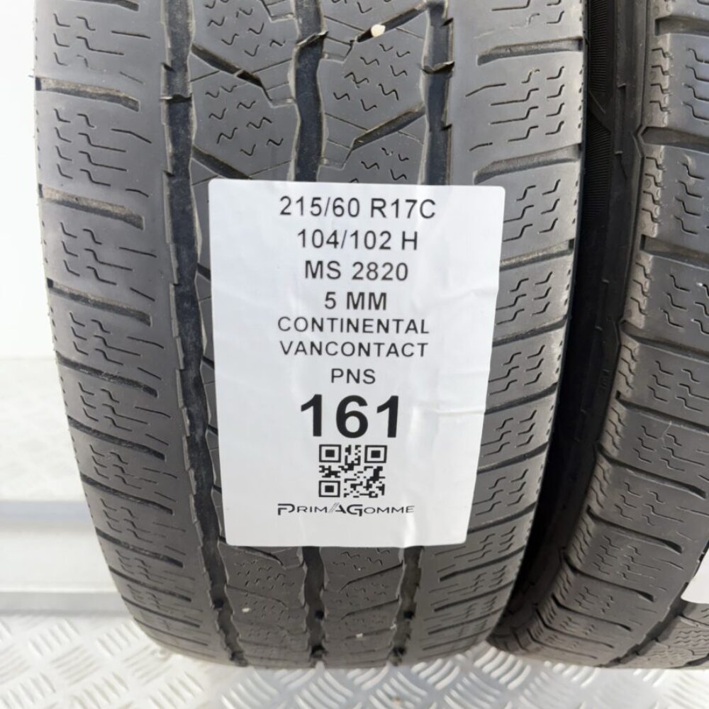 Pneumatici Usati 215 60 R17C 104 102H Continental Vancontact 70% Invernali - immagine 3