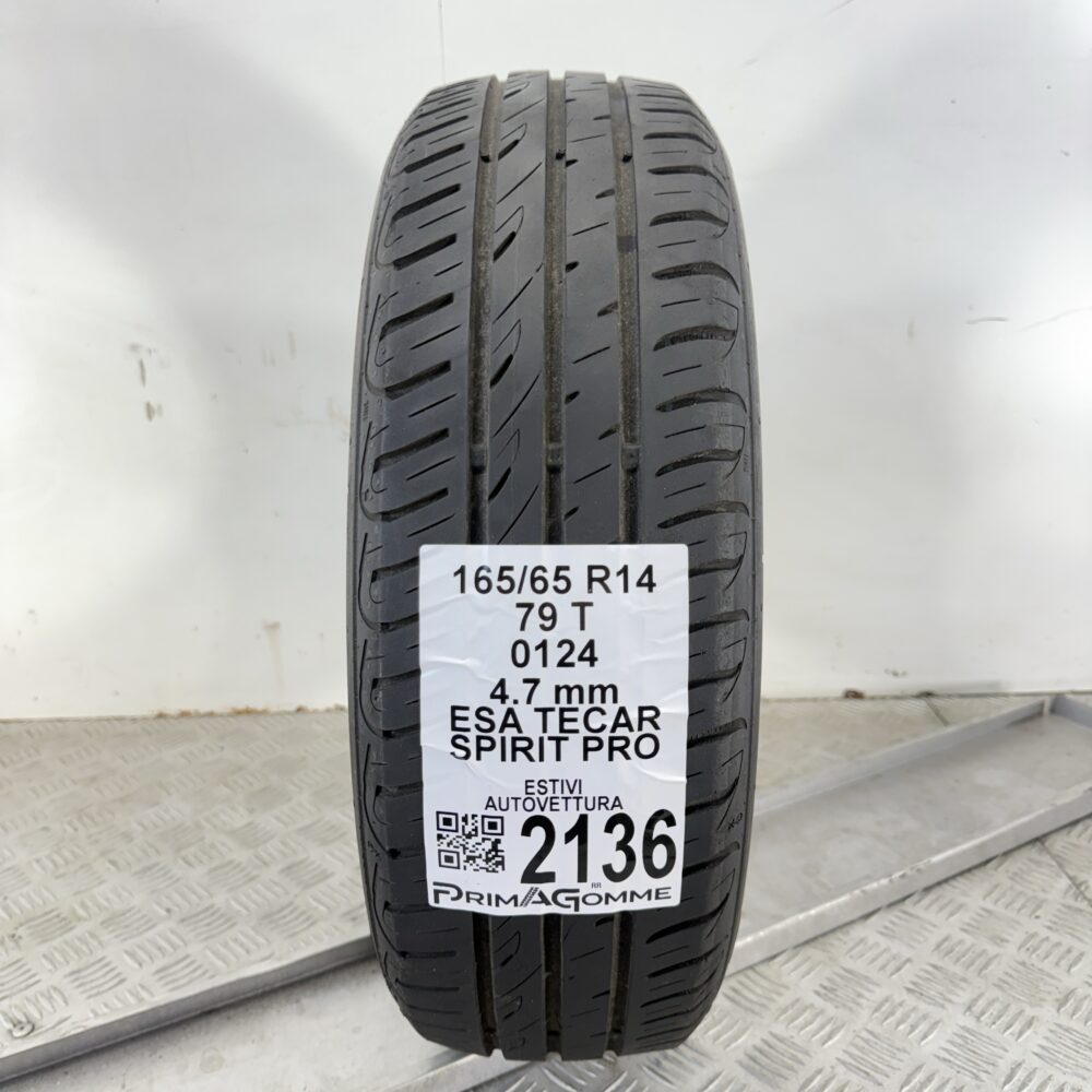 Pneumatico Usato 165 65 R14 79T Esa Tecar Spirit Pro Estivo
