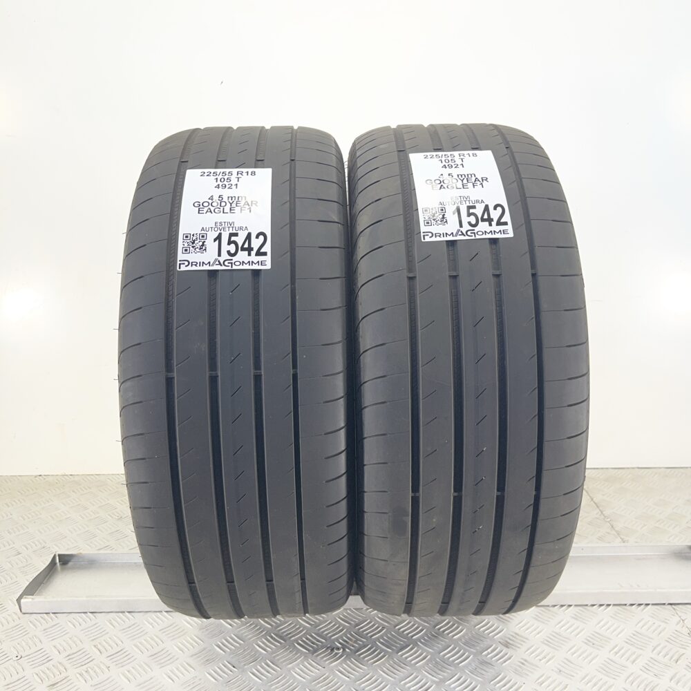 Gomme Usate 225 55 R18 105T Goodyear Eagle F1 Estive