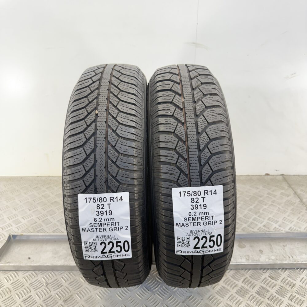 Gomme Usate 175 80 R14 88T Semperit Master Grip 2 89% Invernali