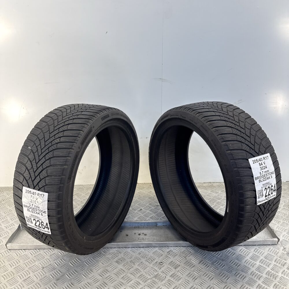 Gomme Usate 205 40 R17 84V Bridgestone Blizzak 6 81% Invernali - immagine 11