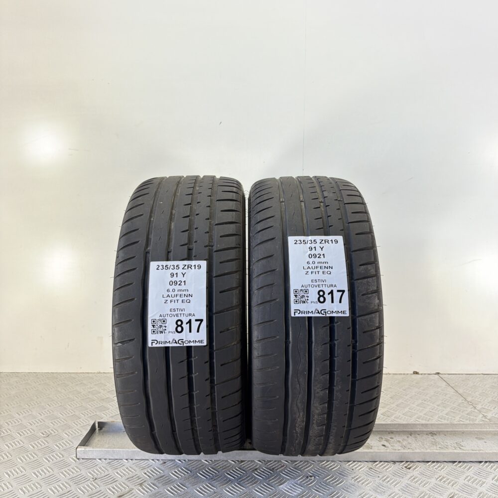 Pneumatici Usati 235 35 ZR19 91Y Laufenn Z Fit EQ 86% Estive