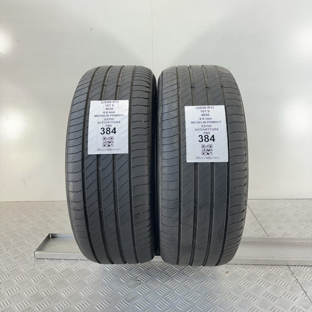 Pneumatici Usati 225 55 R17 101V Michelin Primacy Estive