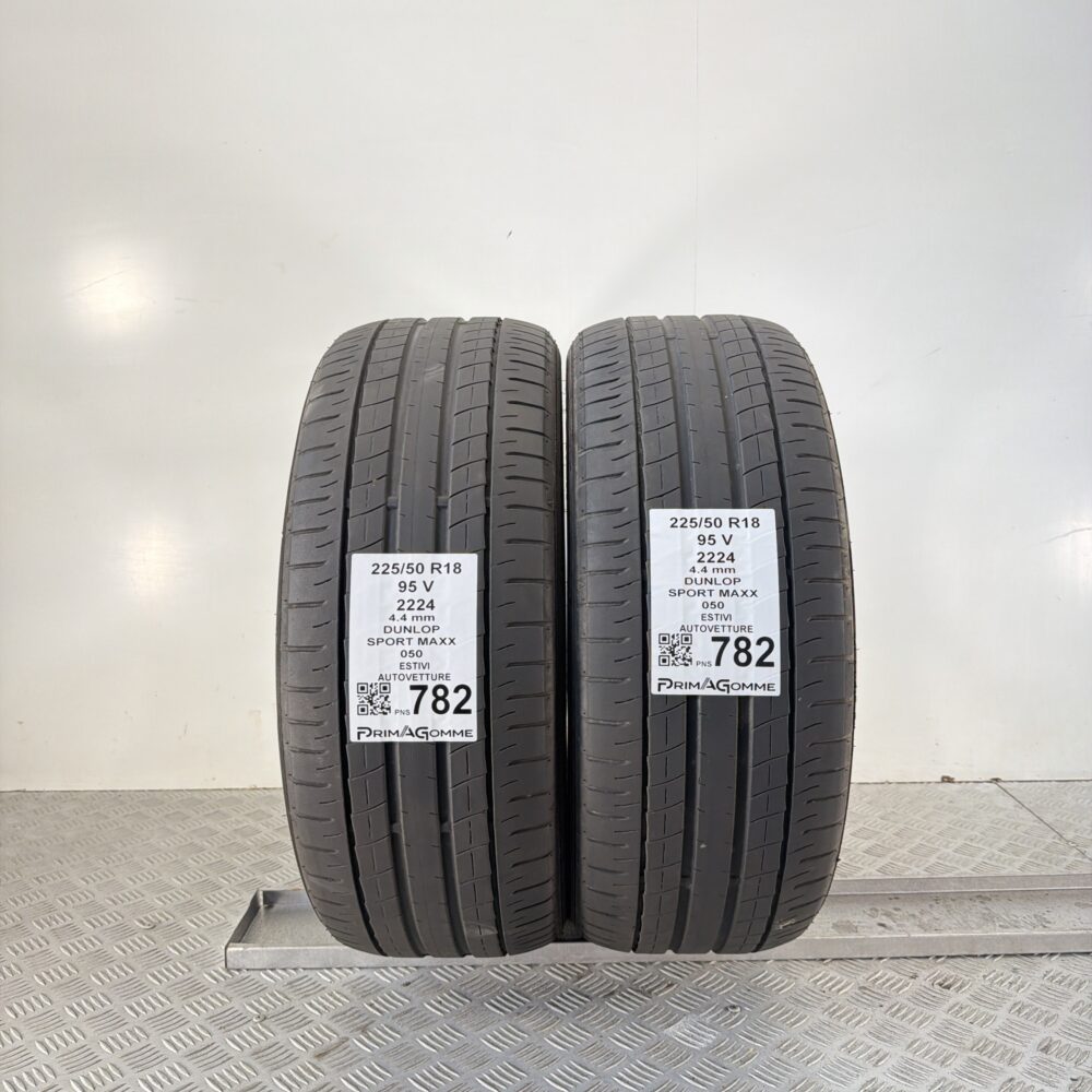 Pneumatici Usati 225 50 R18 95V Dunlop Sport Maxx Estive