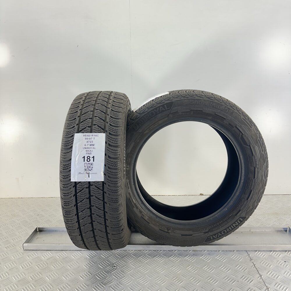 Pneumatici Usati 195 60 R16C 99/97T Uniroyal MAX3 95% Invernali - immagine 4