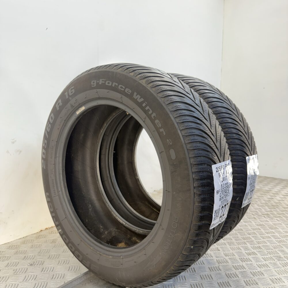Gomme Usate 205 60 R16 XL 96H BFgoodrich G Force Winter 2 71% Invernali - immagine 5