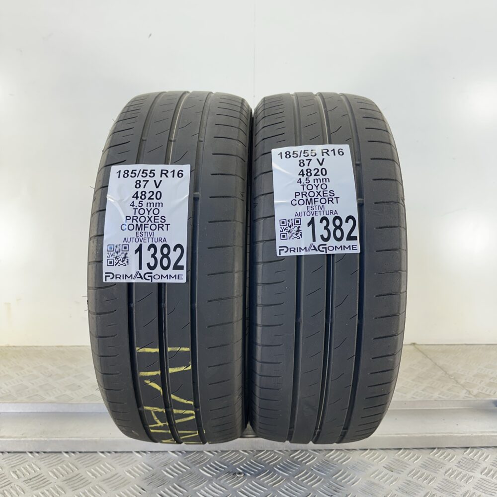 Gomme Usate 185 55 R16 87V Toyo Proxes Comfort Estive