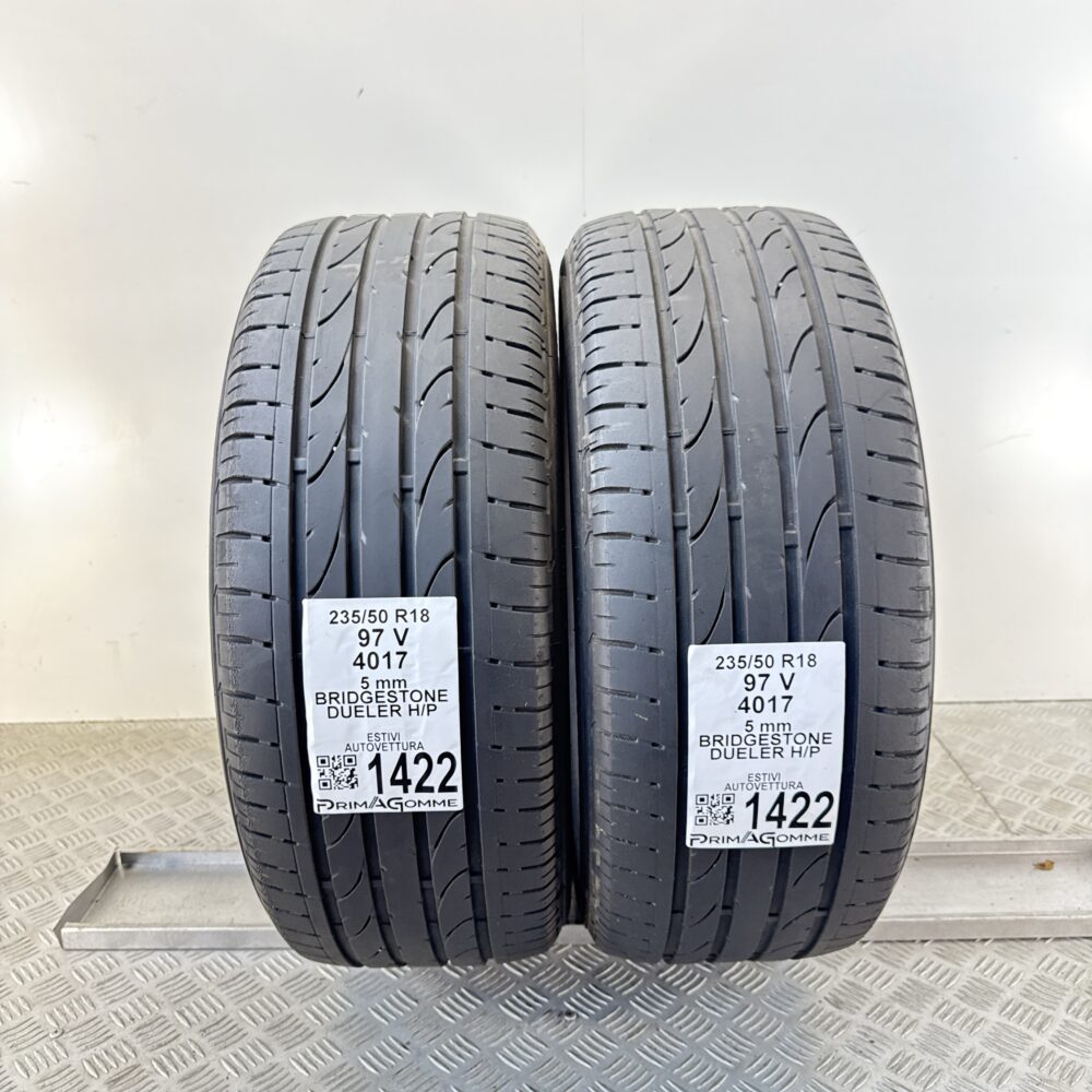 Gomme Usate 235 50 R18 97V Bridgestone Dueler H/P 71% Estive