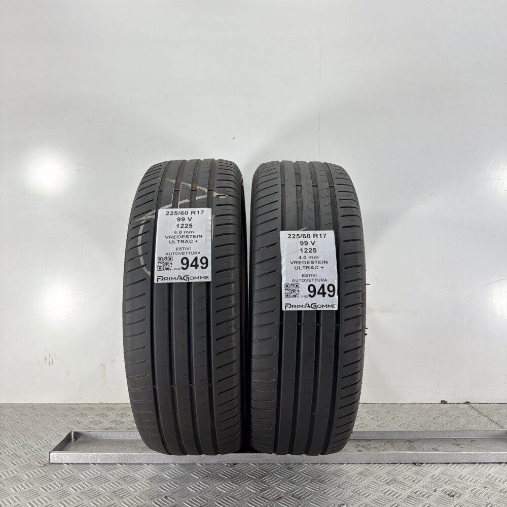 Pneumatici Usati 225 60 R17 99V Vredestein Ultrac+ Estive