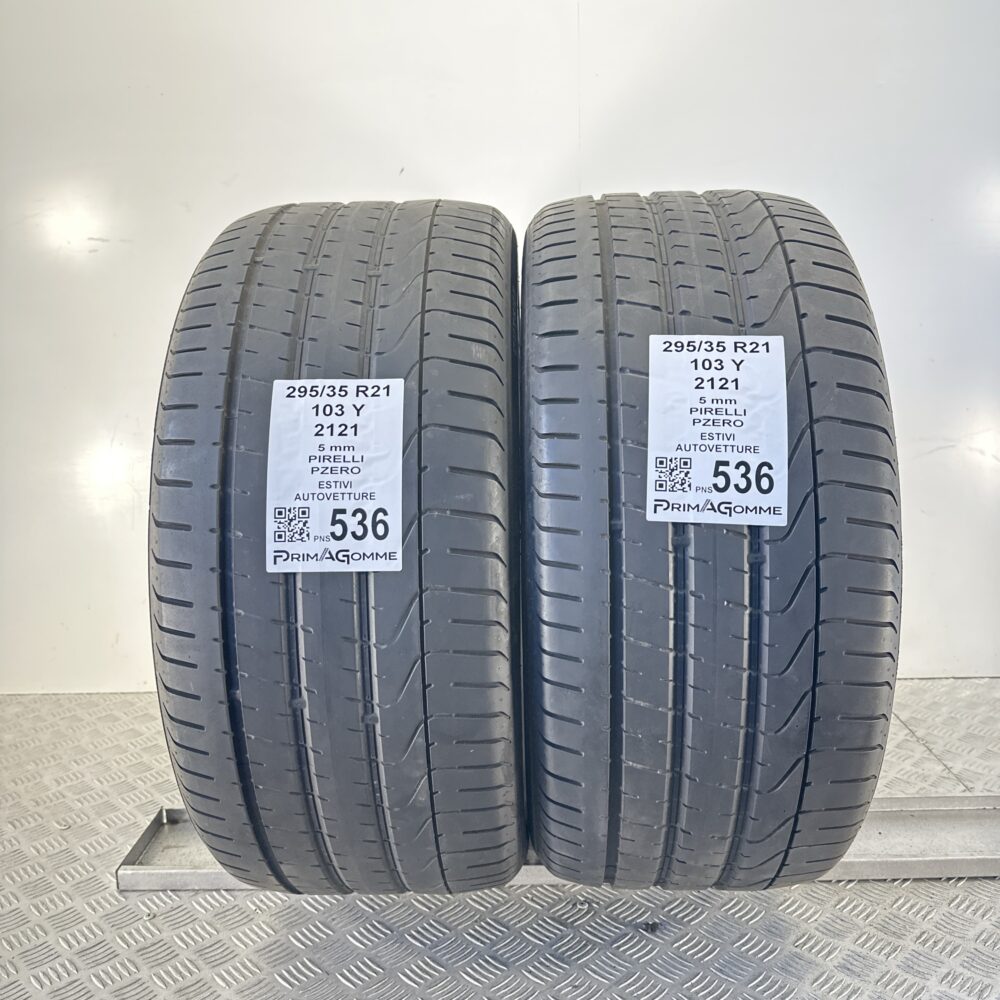 Pneumatici Usati 295 35 R21 103Y Pirelli PZero 72% Estive