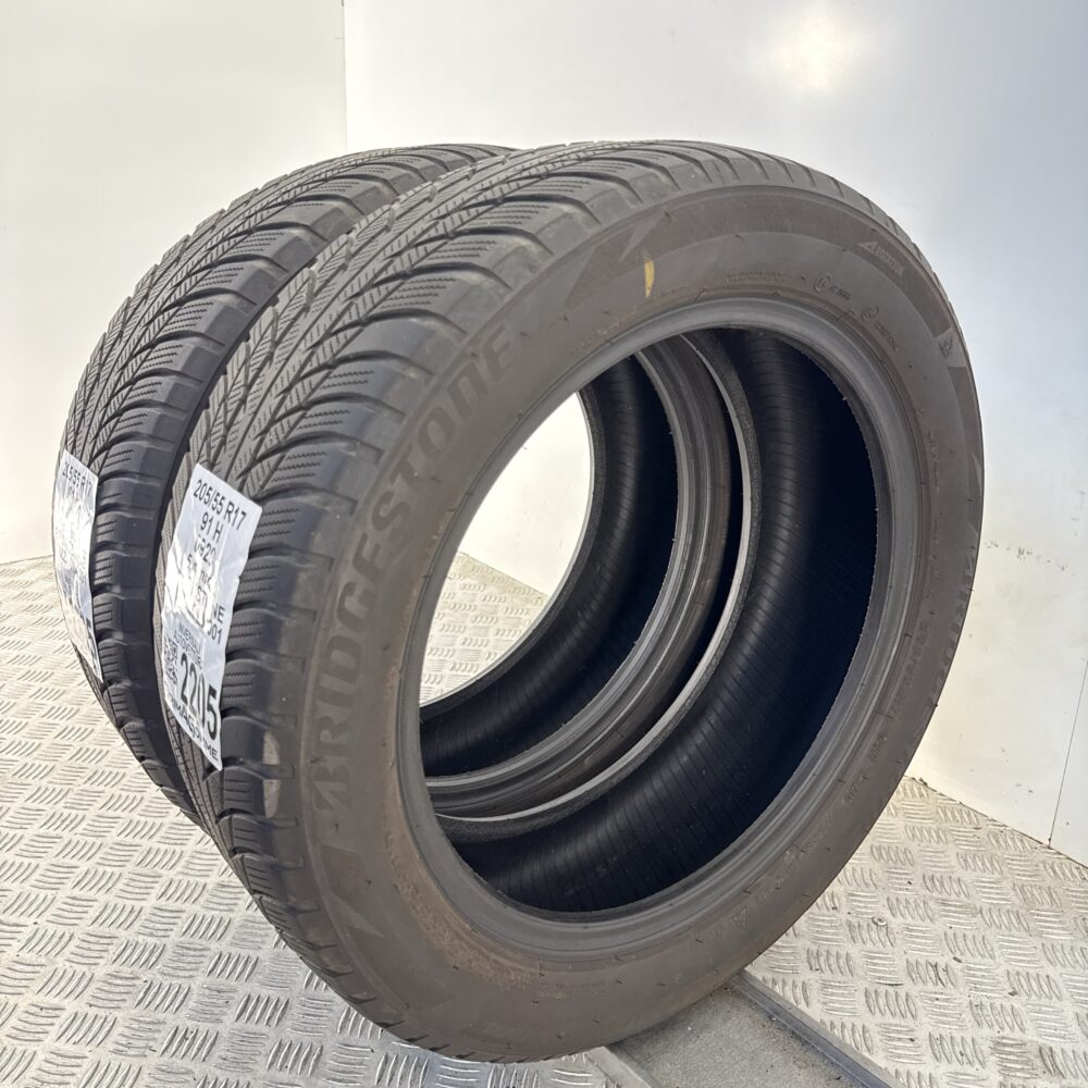 Gomme Usate 205 55 R17 91H Bridgestone Blizzak LM001 77% Invernali - immagine 9