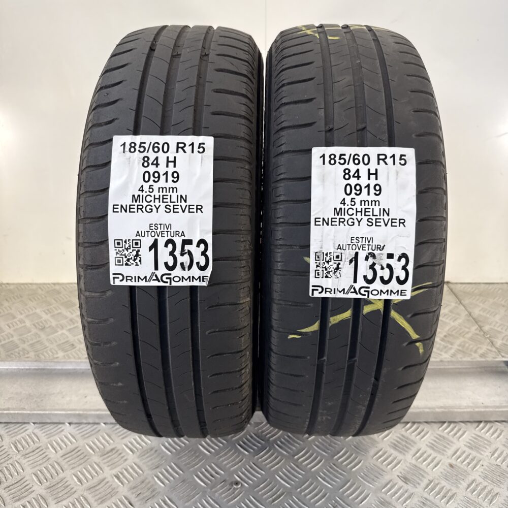 Gomme Usate 185 60 R15 84H Michelin Energy Saver Estive