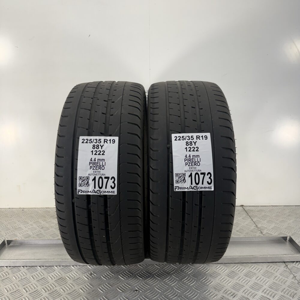 Gomme Usate 225 35 R19 88Y Pirelli PZero Estive