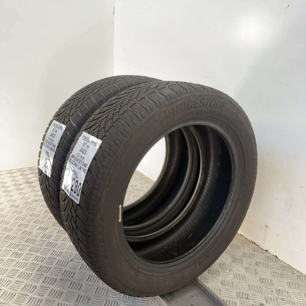 Gomme Usate 195 55 R16 87H Bridgestone Blizzak LM005 Invernali - immagine 6